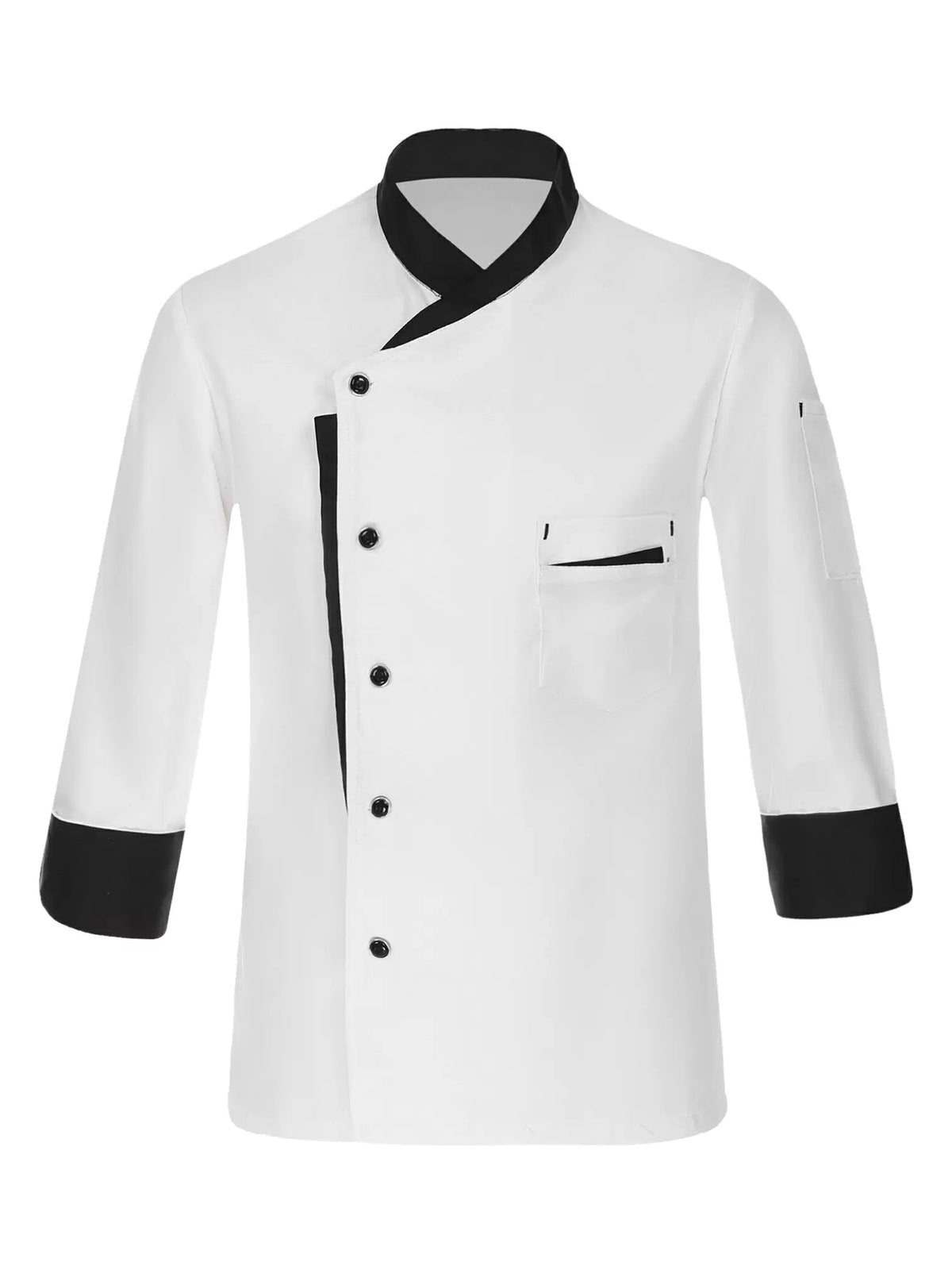 Mens Long Sleeve Chef Jacket Chef Coat